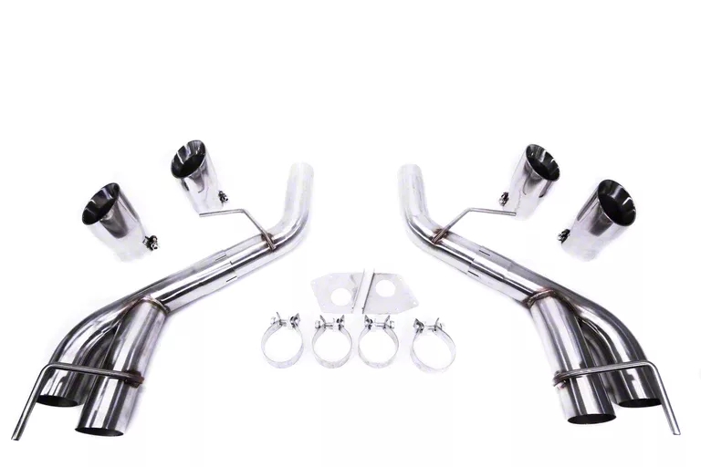 Camaro Muffler Delete Axle Back Exhaust With Polished Tips 16 23 62l