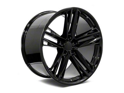 Factory Style Wheels ZL Split Style Gloss Black Wheel; 20x10 (10-15 Camaro)