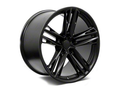 Factory Style Wheels ZL Split Style Satin Black Wheel; 20x10 (10-15 Camaro)