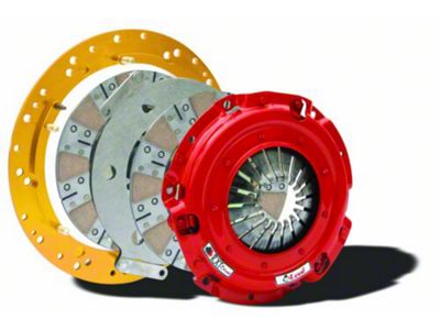 McLeod RST Twin Disc 800HP Organic Clutch Kit with 8-Bolt Aluminum Flywheel; 26-Spline (12-23 Camaro ZL1; 16-23 Camaro LT1, SS)