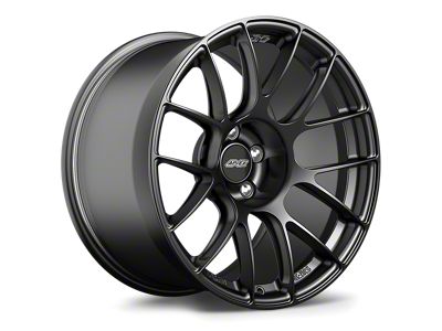 APEX EC-7RS Satin Black Wheel; Front Only; 19x11 (15-20 Mustang GT350)
