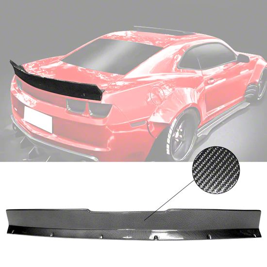 Camaro Rear Spoiler; Carbon Fiber Print (1013 Camaro) Free Shipping