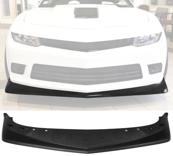 Z/28 Style Chin Spoiler; Matte Black (14-15 Camaro SS, Z/28)