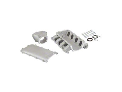 Holley EFI Ultra Lo-Ram Intake Manifold Kit; Satin (16-23 Camaro LT1, SS)