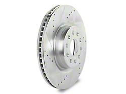 C&L Super Sport HD Cross-Drilled and Slotted Rotors; Front Pair (16-23 Camaro LT1, SS w/ 4-Piston Front Calipers)