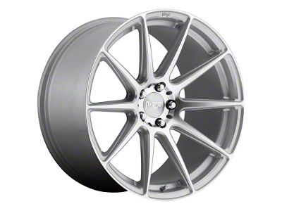 Niche Essen Gloss Silver Machined Wheel; 20x9 (10-15 Camaro)