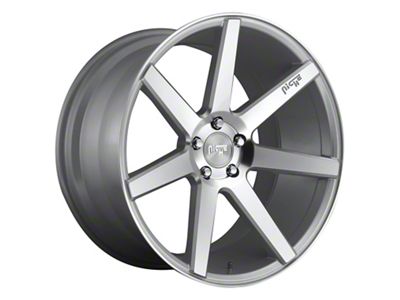Niche Verona Gloss Silver Machined Wheel; 20x9 (16-23 Camaro)