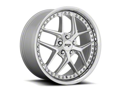Niche Vice Matte Silver Wheel; 20x10.5 (10-15 Camaro)