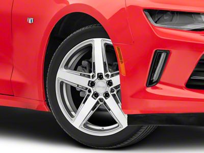 Niche Teramo Anthracite Brushed Face Tint Clear Wheel; 20x9.5 (16-23 Camaro)