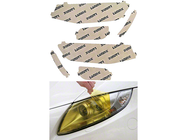 Lamin-X Headlight Tint Covers; Yellow (16-18 Camaro LT)