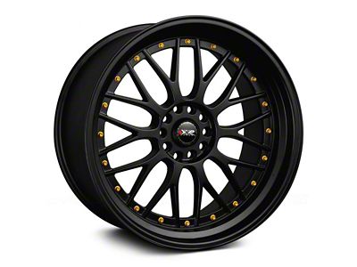 XXR 521 Black with Gold Rivets Wheel; 18x8.5 (10-15 Camaro)