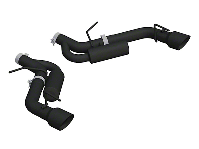 MBRP Armor BLK Axle-Back Exhaust (16-23 Camaro LT1 & SS w/o NPP Dual Mode Exhaust)