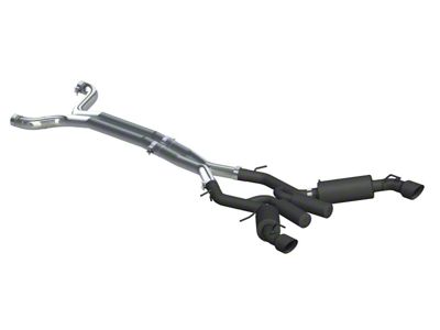MBRP Armor BLK Cat-Back Exhaust (16-23 Camaro SS Coupe w/ Manual Transmission & w/o NPP Dual Mode Exhaust)