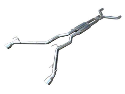 Pypes Race Pro Cat-Back Exhaust with Polished Tips (10-15 V6 Camaro Coupe)
