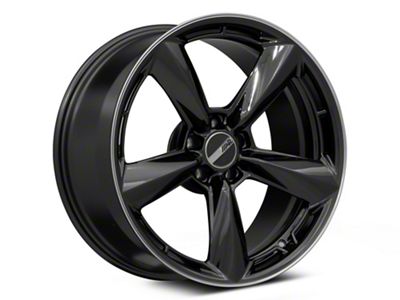 American Racing TTF Gloss Black with DDT Lip Wheel; 20x9.5 (10-15 Camaro)