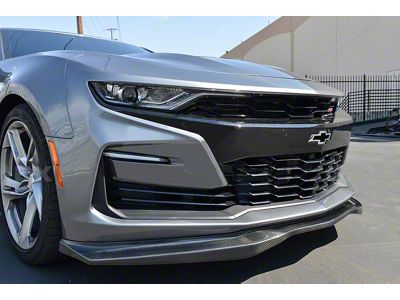 ACS T6 Style Front Chin Splitter Lip; Carbon Fiber (19-23 Camaro, Excluding ZL1)