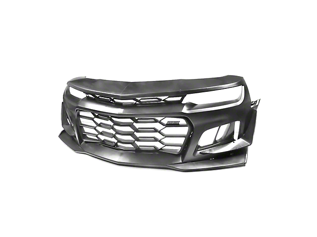 5th to 6th Gen 1LE Style Front Bumper; Unpainted (14-15 Camaro w/ Factory Halogen Headlights, Excluding ZL1)