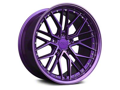 XXR 571 Diamond Cut Purple Wheel; 20x9 (10-15 Camaro)