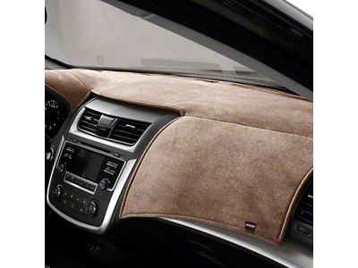 Covercraft VelourMat Custom Dash Cover; Latte (93-96 Camaro w/o Alarm Sensor)