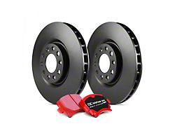 EBC Brakes Stage 12 Redstuff Brake Rotor and Pad Kit; Front (16-23 Camaro SS w/ 4-Piston Front Calipers)