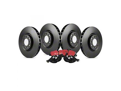 EBC Brakes Stage 20 Ultimax Brake Rotor and Pad Kit; Front and Rear (16-23 Camaro LS & LT w/ 4-Piston Front Calipers; 20-23 Camaro LT1)
