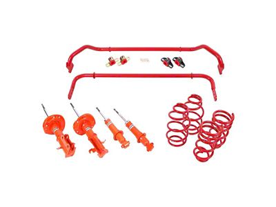 BMR Koni Handing Performance Package; Level 2; Red (10-11 Camaro SS)