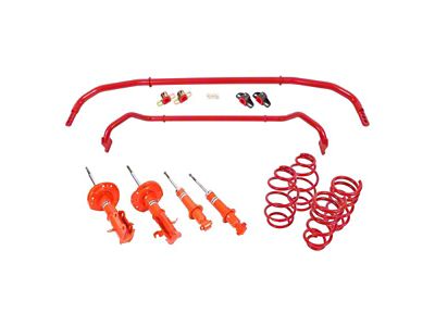 BMR Koni Handing Performance Package; Level 2; Red (2012 Camaro SS)