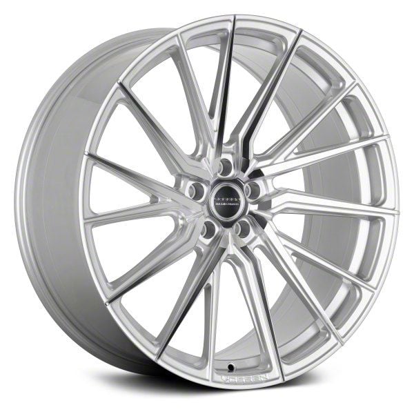 Vossen Camaro HF4T Silver Polished Wheel; Right Directional; Rear Only ...