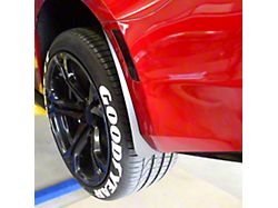 Deluxe Rock Guards; Rear Only (16-23 Camaro, Excluding ZL1)