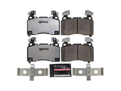 PowerStop Z26 Extreme Street Carbon-Ceramic Brake Pads; Front Pair (14-19 Corvette C7 Stingray w/ J55 Brake Package)