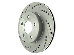 StopTech Sport Drilled and Slotted Rotor; Rear Passenger Side (93-97 Camaro w/ Rear Disc Brakes)