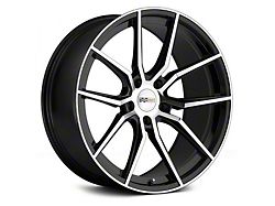 Cray Spider Gloss Black with Mirror Cut Face Wheel; 20x9 (10-15 Camaro)