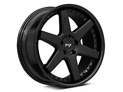 Niche Altair Gloss Black with Matte Black Lip Wheel; 18x9.5 (16-23 Camaro LS, LT, LT1)