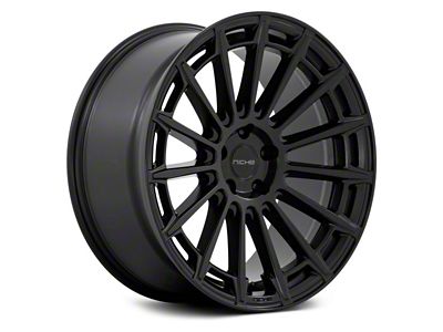 Niche Amalfi Matte Black Wheel; Rear Only; 20x10.5 (10-15 Camaro)