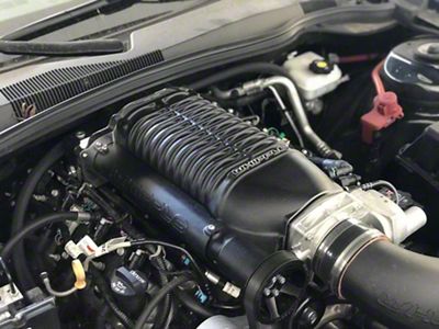 Whipple W175FF 2.9L Intercooled Supercharger Kit; Black (13-15 Camaro SS)