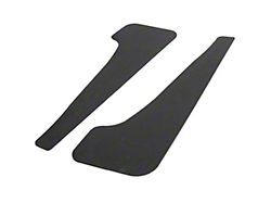 Mud Flaps; Rear; Textured Black (16-23 Camaro)