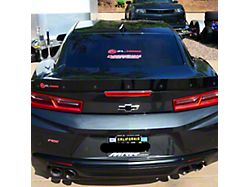Wicker Bill; Dark Tint (16-23 Camaro w/ OEM Blade Rear Spoiler)