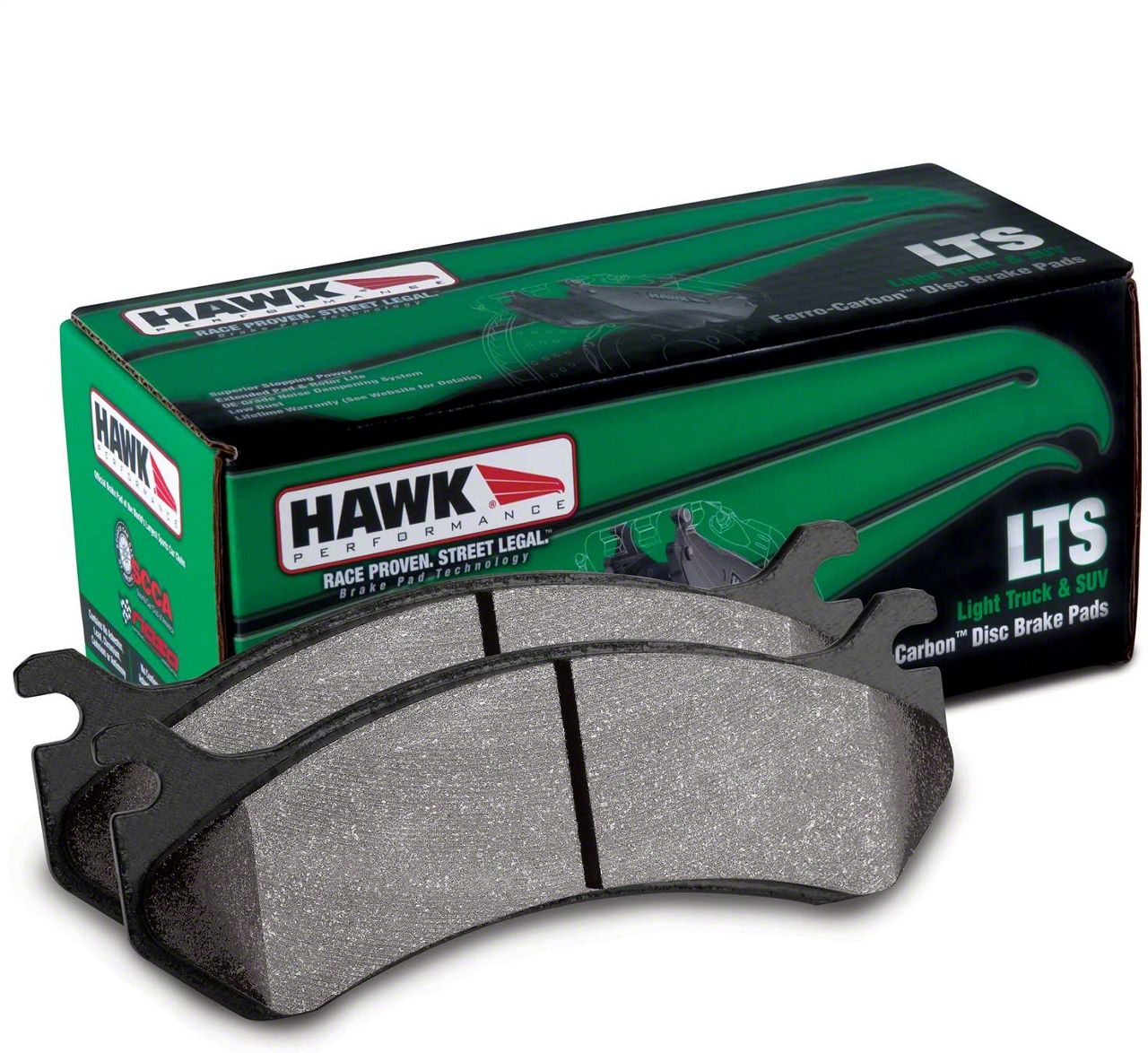 Hawk Performance Corvette LTS Brake Pads; Rear Pair HB632Y.586 (0913