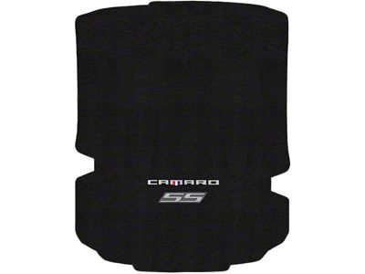 Lloyd Ultimat Trunk Mat with Camaro and Silver SS Logo; Black (16-23 Camaro Coupe)