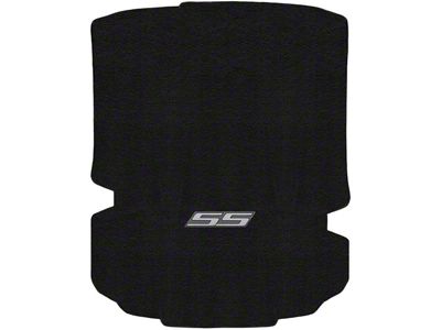 Lloyd Ultimat Trunk Mat with Silver SS Logo; Black (16-23 Camaro Coupe)