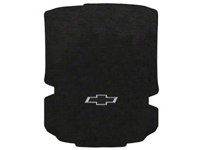 Lloyd Velourtex Trunk Mat with Black 3D Bowtie Logo; Black (16-23 Camaro Coupe)