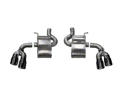 Corsa Performance Xtreme Axle-Back Exhaust with Quad Black Tips (16-23 6.2L Camaro)