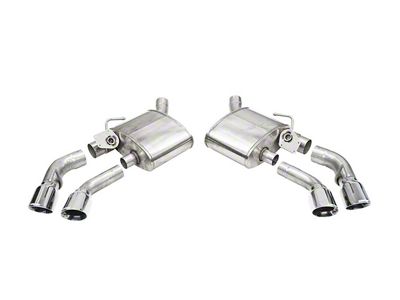 Corsa Performance Variable Axle-Back Exhaust with Quad Polished Tips (16-23 6.2L Camaro)