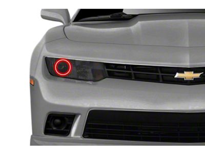 Profile Prism Fitted Halos; RGB (14-15 Camaro w/ Factory Halogen Headlights)