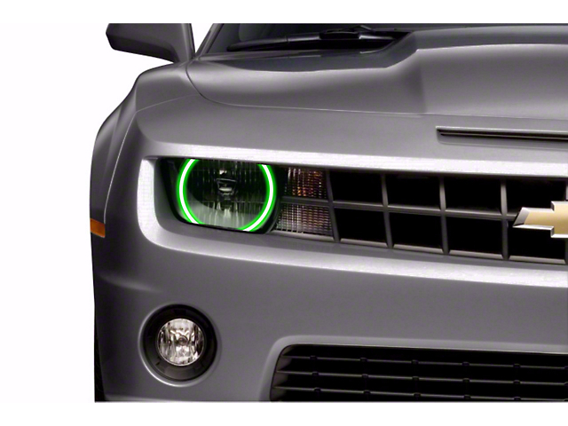 Profile Prism Fitted Halos; RGB (10-13 Camaro w/ Factory Projector/HID Headlights)