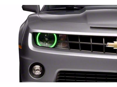 Profile Prism Fitted Halos; RGB (10-13 Camaro w/ Factory Projector/HID Headlights)