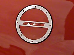 Gas Cap Cover; Polished; RS (10-18 Camaro)