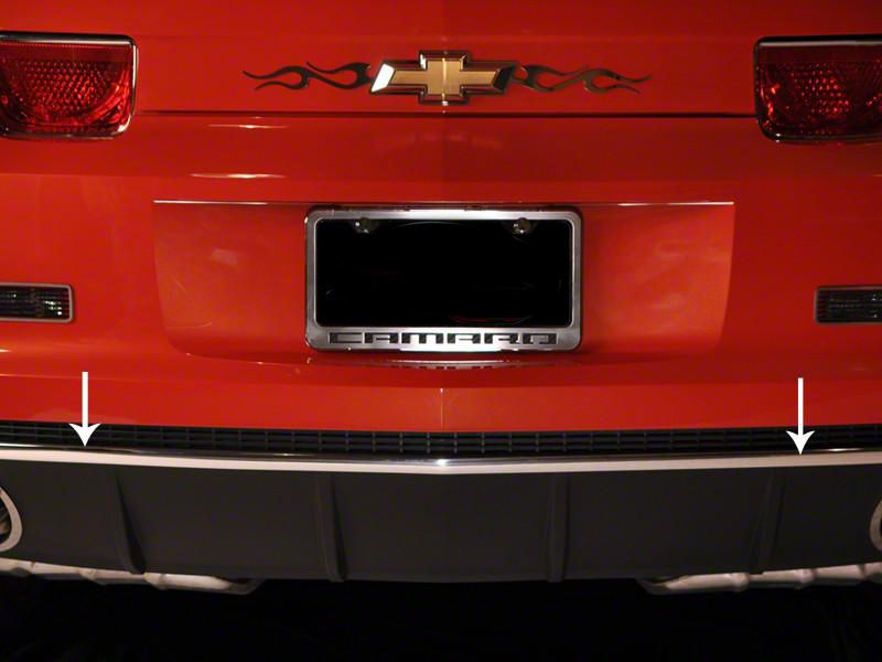 Camaro Rear Valance Trim; Molding Chrome Vinyl (1013 Camaro) Free