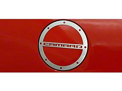 Gas Cap Cover; Satin; Camaro Style (10-18 Camaro)