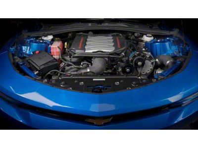 Vortech V-3 Si-Trim Supercharger Tuner Kit with Charge Cooler; Satin Finish (16-18 Camaro SS)